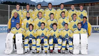 La squadra da juniors da San Murezzan 2016 / 2017. 