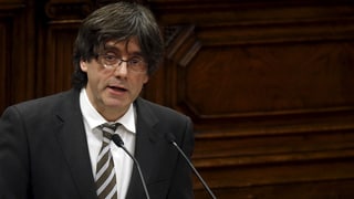 Il president Carles Piugdemont.