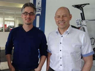 Ralf Kessler e Stefan Vollbach da la firma Simplon.