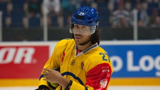 giugader da hockey dal HCD, Samuel Guerra