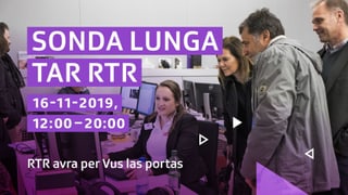Collavuraturas e collavuraturs da RTR decleran la purschida da RTR als visitaders