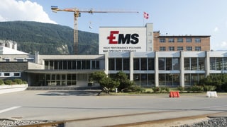 Purtret da la Ems Chemie a Domat. 