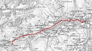 Di 5: Glion - Surrein Di 5: Glion - Surrein