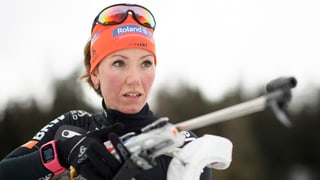 purtret da la biatleta Selina Gasparin