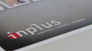 Logo dad inplus da in flyer.