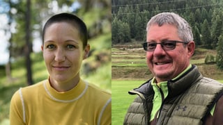 Nora Saratz Cazin e Gian-Franco Gotsch.