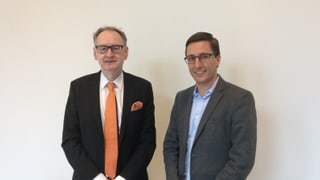 Andrea Masüger e Thomas Kundert.