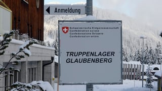 Entrada dal champ per truppas Glaubenberg. 