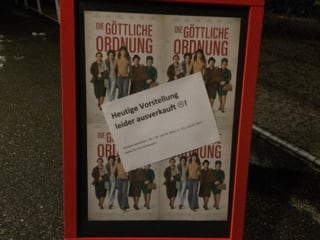 La pre-premiera en il kino Rosental a Heiden è stada vendida ora dal tuttafatg.