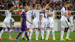 Ils giugaders dal FCB sa legran suenter avair tutgà cunter il AC Fiorentina.