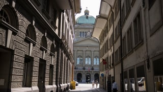 Purtret da la chasa federala a Berna.