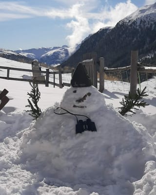 Atmosfera d'enviern durant chatscha.