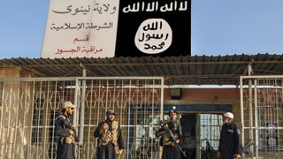 Cumbattants da la gruppa da terror Stadi islamic en l’Irac.