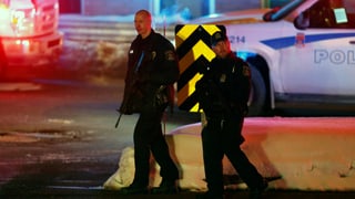 La polizia è preschenta a Quebec. 
