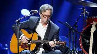 Eric Clapton durant in concert