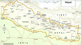 Charta geografica dal Nepal