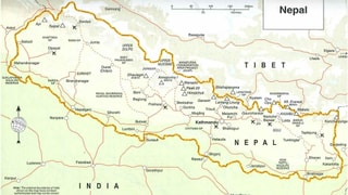 Charta geografica dal Nepal Charta geografica dal Nepal