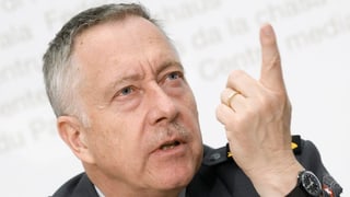 André Blattmann, il schef da l'Armada svizra.