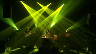 Ursina cun sia band sin tribuna al Eurosonic Ursina cun sia band sin tribuna al Eurosonic