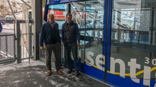 Marcus Weber (sen) e Rudolf Büchi