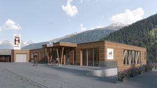 La visualisaziun dal bajetg nov a Sedrun. La visualisaziun dal bajetg nov a Sedrun.