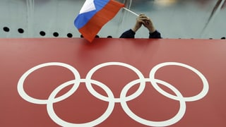 bandiera da la Russia e rintgs olimpics