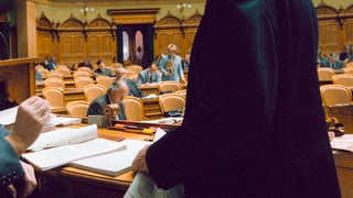 Purtret da la chasa federala a Berna dad endadens. 