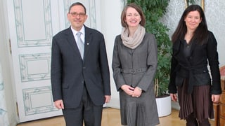 Martin Jäger stat sper l’ambassadura canadaisa ed a dretg è la delegada da l’economia dal Canada. 