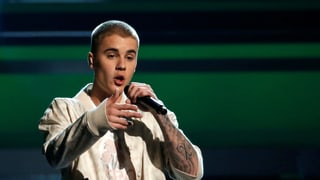 Justin Bieber durant in concert.
