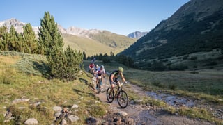 Bikers en Val S-charl. Bikers en Val S-charl.