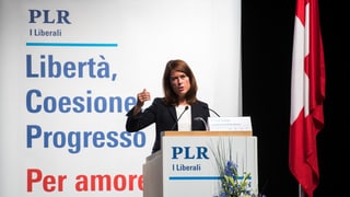 Purtret da Petra Gössi. 