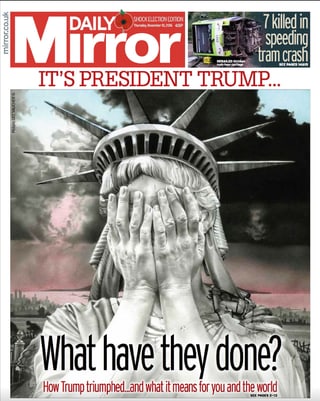Il frontispezi da la gasetta «Daily Mirror».