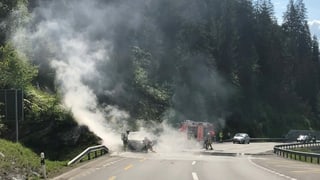 L'auto ch'è brischà.