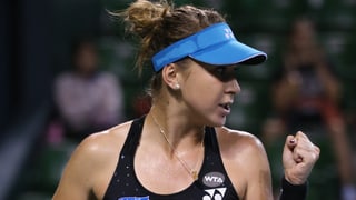 La giugadra da tennis svizra, Belinda Bencic.