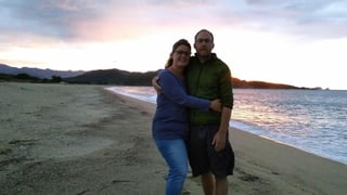 Mario ed Amanda Cavelti a Corsica.