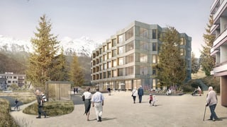 Il project «Du Lac» prevesa ina chasa da tgira cun 60 letgs da tgira e 17 abitaziuns per seniors.