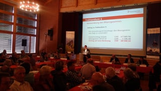 203 acziunaris han visità la radunanza generala dals acziunaris da las Pendicularasd da Savognin SA.