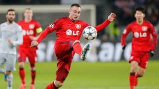 Il giugader svizzer che dat per Leverkusen, Josip Drmic.