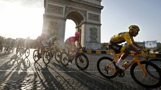 Ciclists.