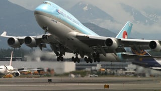 Aviun Boeing da la Korean Air.