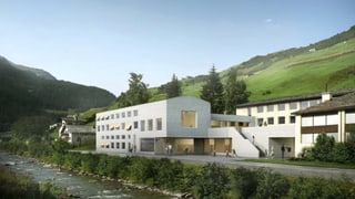 Visualisaziun da la halla polivalenta projectada a Val