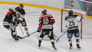giugaders da hockey sin glatsch, scena avant il gol
