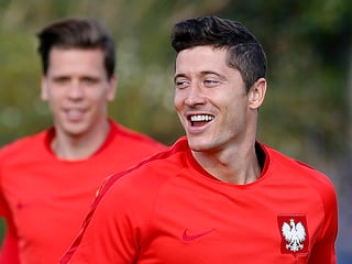 Robert Lewandowski il star da la Pologna.