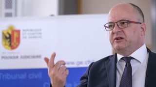 Olivier Jornot, procuratur public dal chantun Genevra. Olivier Jornot, procuratur public dal chantun Genevra.