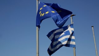 bandieras: UE e Grezia
