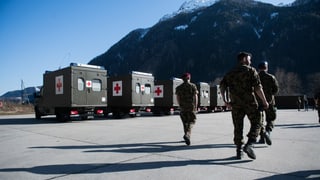Il militer vegn mobilisà per il coronavirus. 