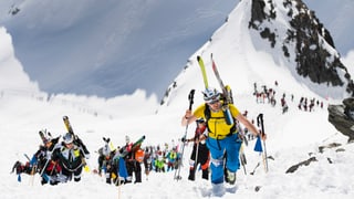 Participants a la Patrouille des Glaciers