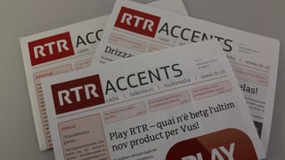 Accents -  la gasetta da chasa da RTR e da la societad purtadra SRG.R