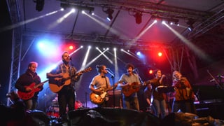 Open air a Sedrun.