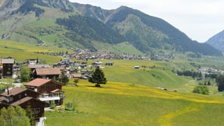 Purtret da Rueras e Sedrun en Tujetsch. 